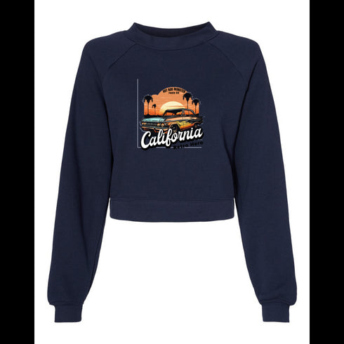 CALOLOUNIA RETRO HERO Bella canvas hoodie 7505